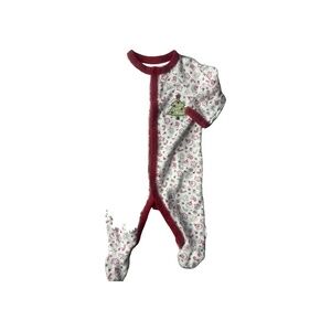 first moments Unisex Red | Santa Pajamas size: 3-6 months